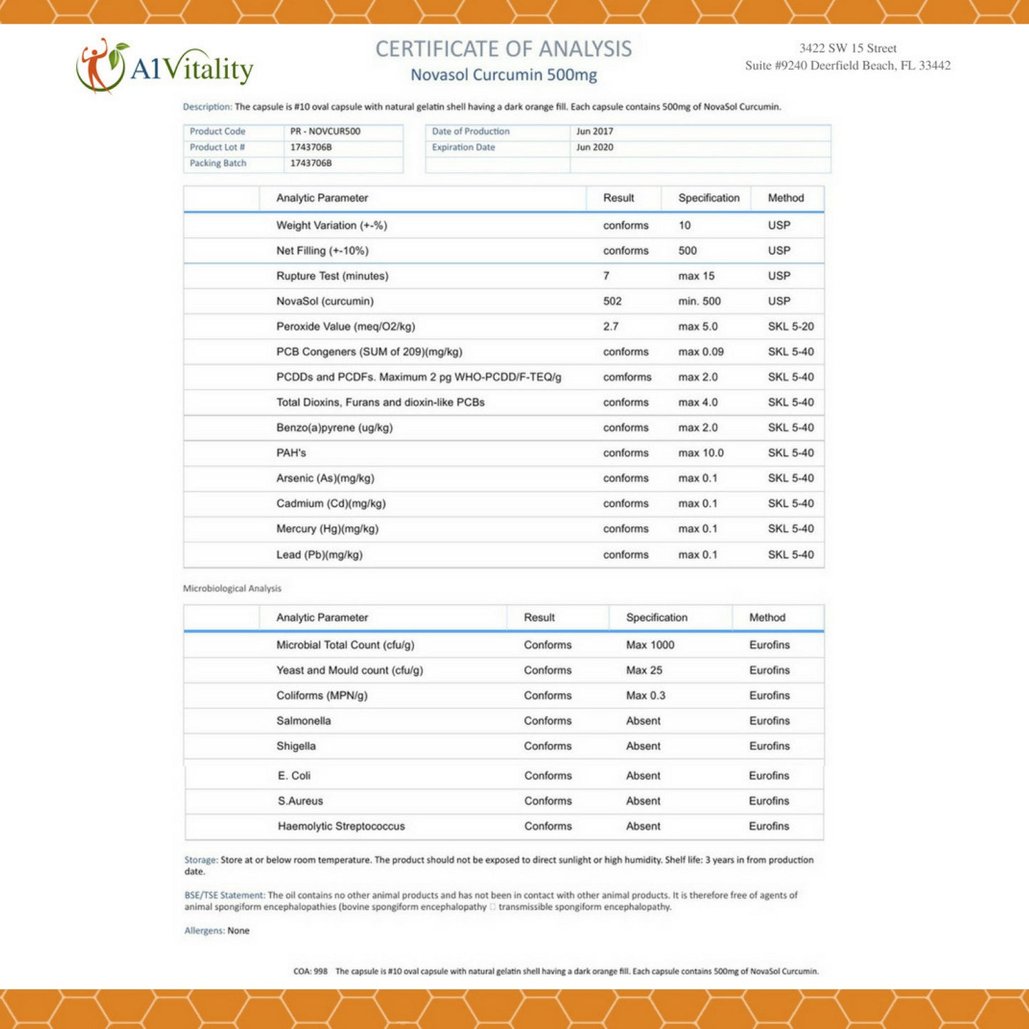 Turmeric Curcumin with NovaSOL® - A1Vitality