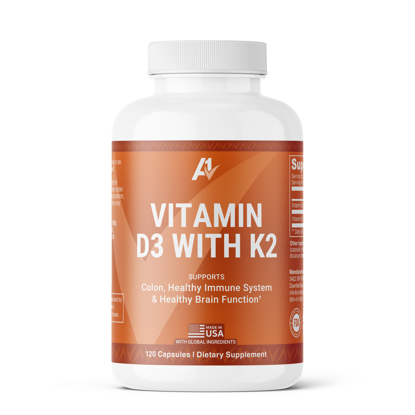 Vitamin D3 with K2