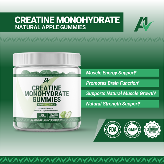 Creatine Monohydrate - Natural Apple Gummies