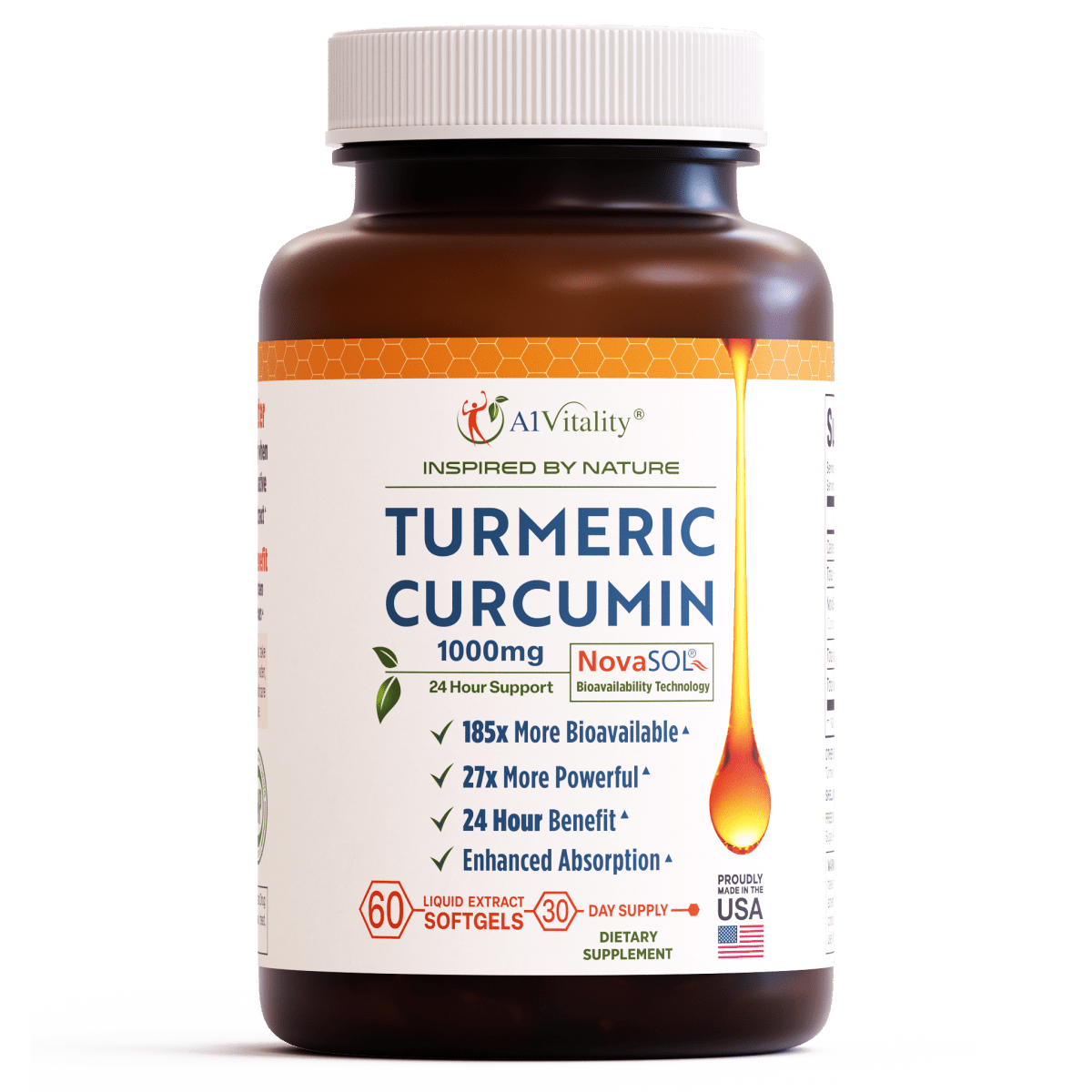 Turmeric Curcumin with NovaSOL® - A1 Vitality