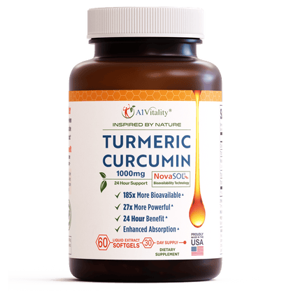 Turmeric Curcumin with NovaSOL® - A1 Vitality