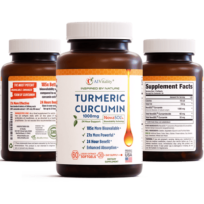 Turmeric Curcumin with NovaSOL® - A1 Vitality