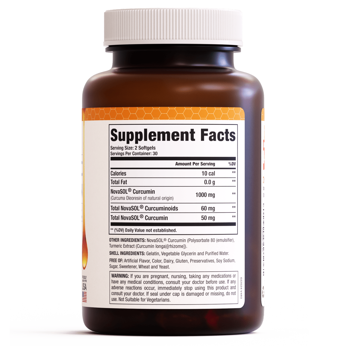 Turmeric Curcumin with NovaSOL® - A1 Vitality