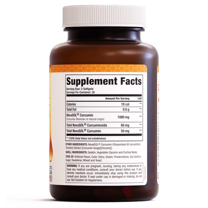 Turmeric Curcumin with NovaSOL® - A1 Vitality