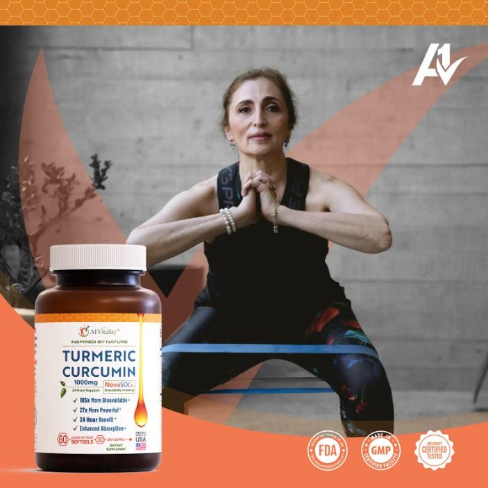 Turmeric Curcumin with NovaSOL® - A1 Vitality