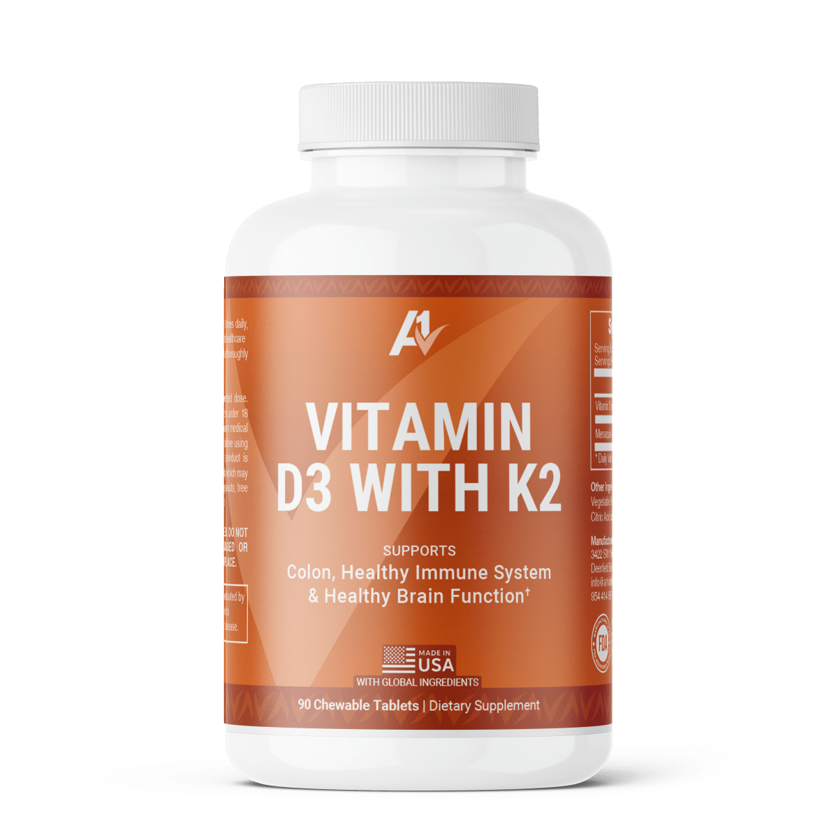 Vitamin D3 with K2 - A1 Vitality