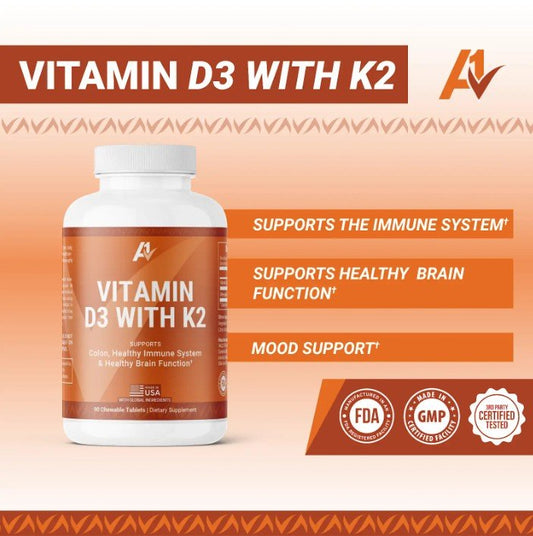 Vitamin D3 with K2 - A1 Vitality