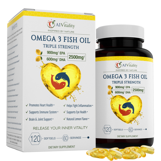 Omega 3 Fish Oil - A1Vitality