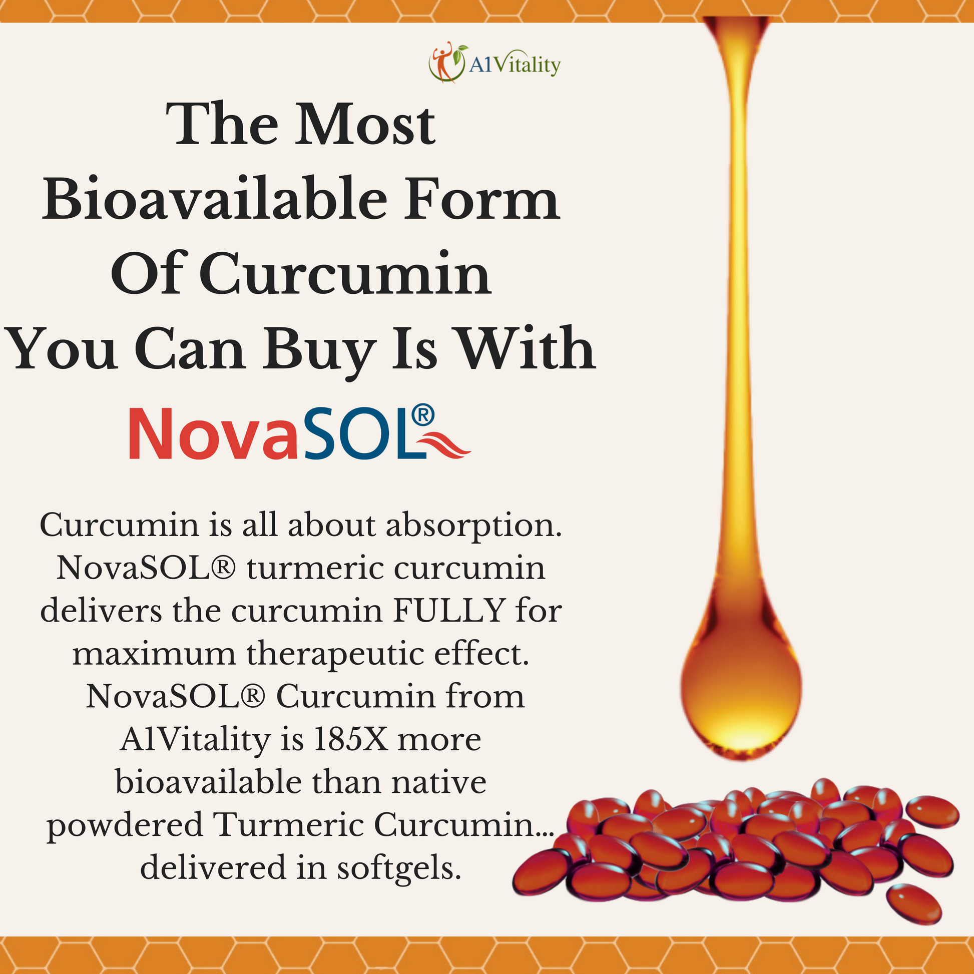 Turmeric Curcumin with NovaSOL® - A1Vitality
