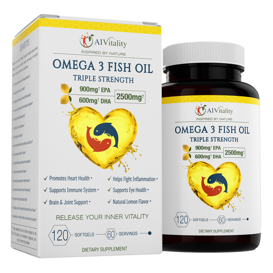 Omega 3 Fish Oil - A1Vitality